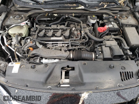 2017 Honda Civic EX-L with VIN 19XFC1F73HE201731, listed as a Copart auction lot 60104785 with 63,932 mi miles and Salvage title. Bid and sale history available at DreamBid. Image 11.