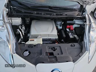 2016 Nissan LEAF S with VIN 1N4BZ0CP9GC305731, listed as a Copart auction lot 85334424 with 55,522 mi miles and Clean Title. Bid and sale history available at carsss.com. Image 7.