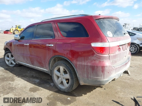 2013 Dodge Durango Citadel z VIN 1C4SDJETXDC565754, wystawiony jako IAAI lot #41646166 z przebiegiem 175 497 mil mil oraz . Historia ofert i sprzedaży dostępna na DreamBid. Obrazek 3.