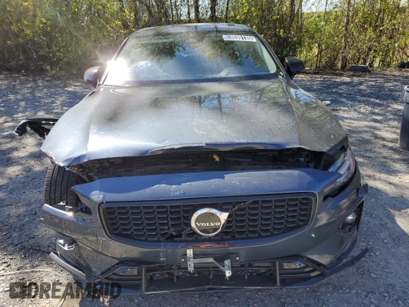 2025 Volvo S60 Core with VIN 7JRL12GJ6SG364732, listed as a Copart auction lot 53539135 with 9,243 mi miles and Salvage Title. Bid and sale history available at carsss.com. Image 5.