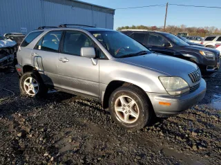 2001 Lexus RX 300 with VIN JTJGF10U310084903, listed as a Copart auction lot 81132314 with 251,268 mi miles and Salvage Title. Bid and sale history available at carsss.com. Image 4.
