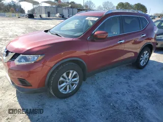 2016 Nissan Rogue SV z VIN KNMAT2MV7GP691011, wystawiony jako Copart lot #45851165 z przebiegiem 132 272 mil mil oraz Czysty tytuł • Clean title. Historia ofert i sprzedaży dostępna na DreamBid. Obrazek 1.