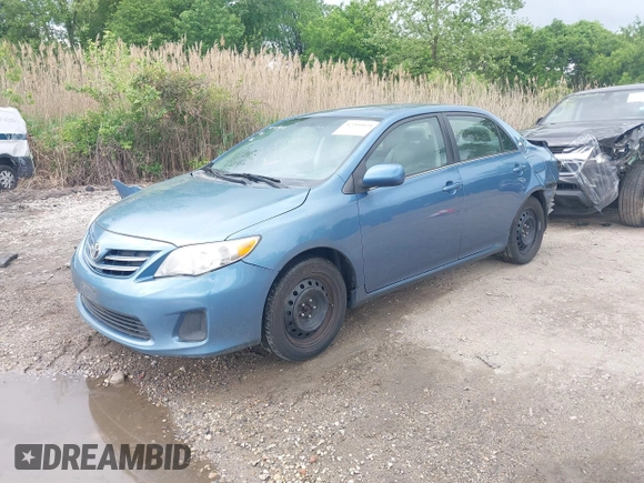 2013 Toyota Corolla L with VIN 5YFBU4EE9DP210262, listed as a IAAI auction lot 42209025 with 204,463 mi miles and . Bid and sale history available at DreamBid. Image 2.