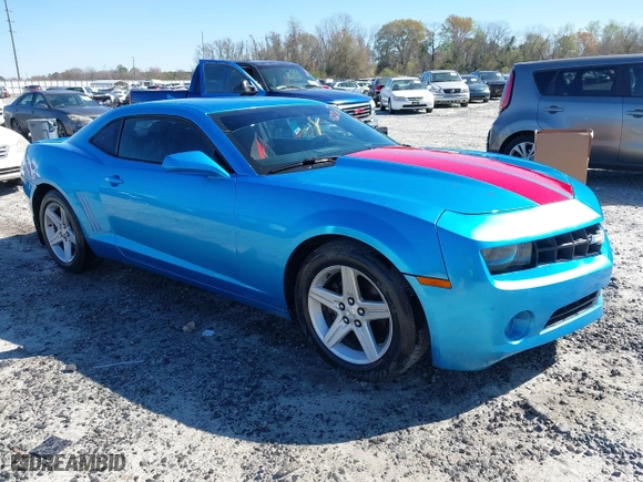 2012 Chevrolet Camaro 2LT with VIN 2G1FC1E37C9195981, listed as a IAAI auction lot 41827764 with 229,603 mi miles. Bid and sale history available at carsss.com. Image 1.