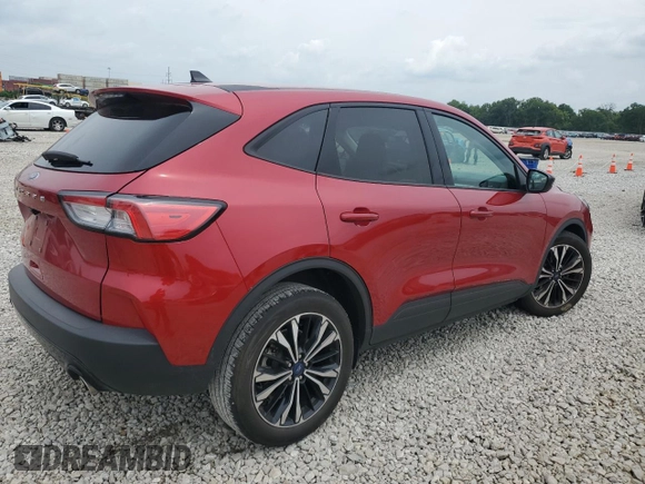 2022 Ford Escape SE with VIN 1FMCU0G69NUB85298, listed as a Copart auction lot 64325765 with 35,894 mi miles and Salvage title. Bid and sale history available at DreamBid. Image 3.