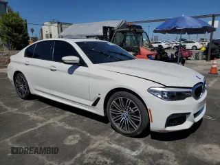 2020 BMW 5 Series 530e with VIN WBAJA9C04LCD22175, listed as a Copart auction lot 56173635 with 64,371 mi miles and Salvage title. Bid and sale history available at DreamBid. Image 4.