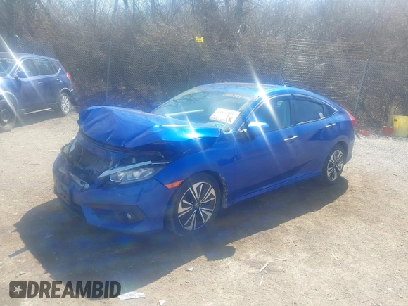 2016 Honda Civic Sedan EX-T with VIN 19XFC1F30GE026799, listed as a IAAI auction lot 41837076 with 127,421 mi miles. Bid and sale history available at carsss.com. Image 17.
