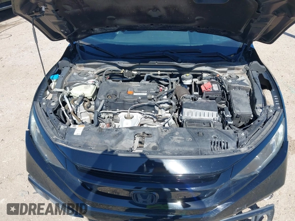2019 Honda Civic Sedan Sport with VIN 19XFC2F80KE049879, listed as a IAAI auction lot 41652399 with 75,462 mi miles. Bid and sale history available at carsss.com. Image 10.