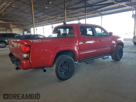 2017 Toyota Tacoma SR5 with VIN 3TMAZ5CN8HM047106, listed as a Copart auction lot 51831705 with 44,720 mi miles and Salvage Title. Bid and sale history available at DreamBid. Image 3.
