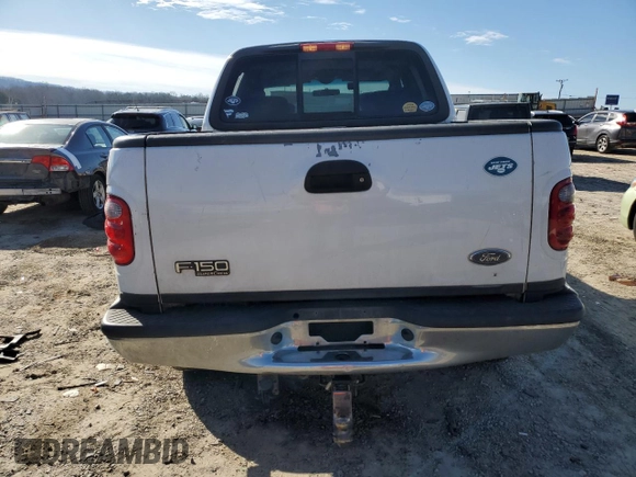 2003 Ford F-150 XLT with VIN 1FTRW08L63KA82555, listed as a Copart auction lot 46409455 with 201,942 mi miles and Clean Title. Bid and sale history available at carsss.com. Image 6.