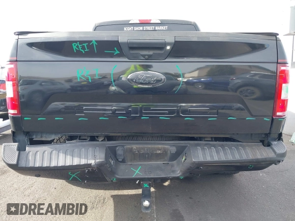 2019 Ford F-150 XL with VIN 1FTEW1CP9KKD28429, listed as a IAAI auction lot 41397905 with 96,793 mi miles and . Bid and sale history available at carsss.com. Image 6.