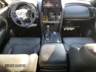 2022 Nissan Armada SL with VIN JN8AY2BB3N9810589, listed as a Copart auction lot 43212235 with 56,231 mi miles and Salvage Title. Bid and sale history available at carsss.com. Image 8.