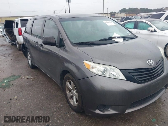 2015 Toyota Sienna L with VIN 5TDZK3DC9FS563593, listed as a IAAI auction lot 41466419 with 136,394 mi miles and . Bid and sale history available at DreamBid. Image 1.