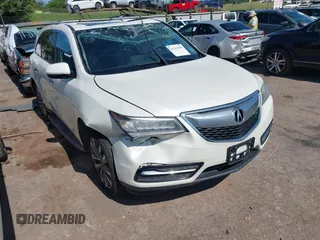 2015 Acura MDX Technology with VIN 5FRYD4H4XFB032761, listed as a IAAI auction lot 42511966 with 98,470 mi miles and . Bid and sale history available at DreamBid. Image 1.
