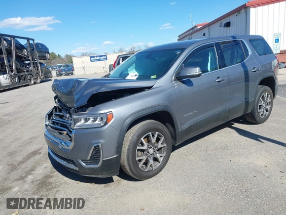 2020 GMC Acadia SLE with VIN 1GKKNKLA4LZ168965, listed as a IAAI auction lot 41786006 with 77,122 mi miles and . Bid and sale history available at carsss.com. Image 17.