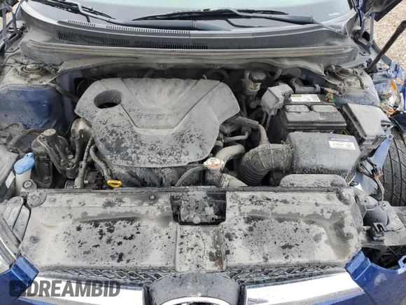 2017 Hyundai Veloster Value Edition with VIN KMHTC6ADXHU321696, listed as a Copart auction lot 45550025 with 188,063 mi miles and Salvage Title. Bid and sale history available at carsss.com. Image 11.