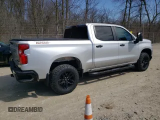 2021 Chevrolet Silverado 1500 Custom Trail Boss with VIN 3GCPYCEF8MG127960, listed as a Copart auction lot 49703345 with 30,157 mi miles and Salvage Title. Bid and sale history available at DreamBid. Image 3.
