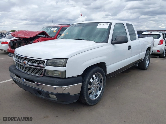2006 Chevrolet Silverado 1500 LT1 with VIN 2GCEC19V861124371, listed as a IAAI auction lot 41776154 with 222,653 mi miles. Bid and sale history available at carsss.com. Image 17.