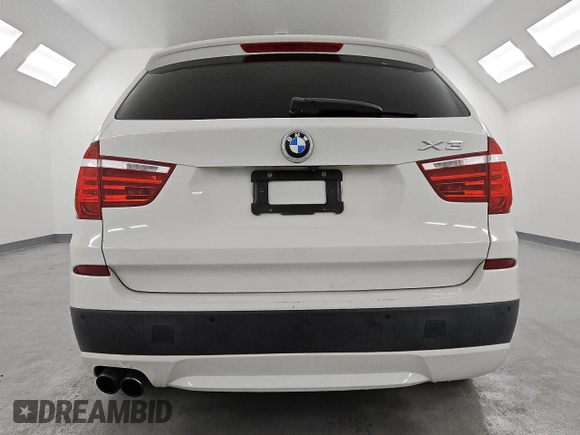 2013 BMW X3 xDrive28i with VIN 5UXWX9C59D0A15010, listed as a Copart auction lot 50263395 with 139,373 mi miles and Clean Title. Bid and sale history available at DreamBid. Image 6.
