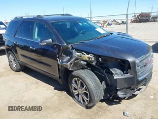 2014 GMC Acadia SLT z VIN 1GKKRSKDXEJ341891, wystawiony jako IAAI lot #41763275 z przebiegiem 186 969 mil mil oraz . Historia ofert i sprzedaży dostępna na DreamBid. Obrazek 1.
