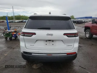 2023 Jeep Grand Cherokee Laredo z VIN 1C4RJKAG9P8799834, wystawiony jako Copart lot #56220165 z przebiegiem 26 236 mil mil oraz Czysty tytuł • Clean title. Historia ofert i sprzedaży dostępna na DreamBid. Obrazek 6.