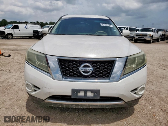 2013 Nissan Pathfinder SV with VIN 5N1AR2MNXDC642138, listed as a Copart auction lot 64879585 with 129,817 mi miles and Clean title. Bid and sale history available at DreamBid. Image 5.