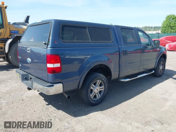 2006 Ford F-150 XLT with VIN 1FTPW14556KB60879, listed as a IAAI auction lot 42154667 with 124,912 mi miles and . Bid and sale history available at carsss.com. Image 4.