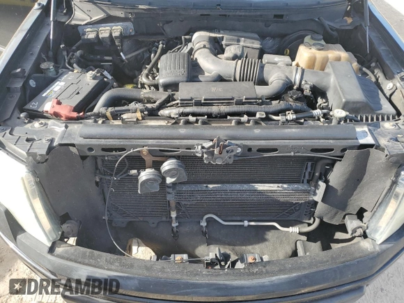 2009 Ford F-150 XL with VIN 1FTPW14V39FA46411, listed as a Copart auction lot 77964244 with 267,792 mi miles and Salvage title. Bid and sale history available at DreamBid. Image 11.