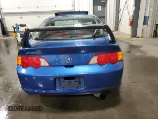 2003 Acura RSX Type S with VIN JH4DC53013C008918, listed as a Copart auction lot 78027824 with 163,252 mi miles and Salvage Title. Bid and sale history available at carsss.com. Image 6.