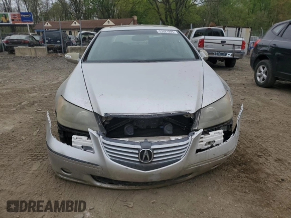 2006 Acura RL with VIN JH4KB16506C011002, listed as a Copart auction lot 53621895 with 171,105 mi miles and Salvage Title. Bid and sale history available at DreamBid. Image 5.