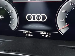 2019 Audi A6 Premium Plus with VIN WAUE8AF23KN119855, listed as a IAAI auction lot 41552717 with 43,677 mi miles. Bid and sale history available at carsss.com. Image 15.