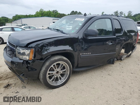 2008 Chevrolet Tahoe LS with VIN 1GNFC13C48R152651, listed as a Copart auction lot 56142225 with 221,172 mi miles and Salvage title. Bid and sale history available at DreamBid. Image 1.
