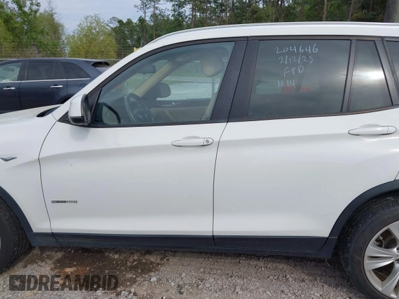 2015 BMW X3 sDrive28i with VIN 5UXWZ7C50F0F76357, listed as a IAAI auction lot 41864578 with 106,822 mi miles and . Bid and sale history available at DreamBid. Image 15.