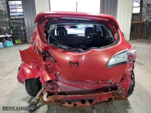 2010 Mazda Mazda3 Mazdaspeed3 Sport with VIN JM1BL1H49A1277092, listed as a Copart auction lot 85949934 with 190,644 mi miles and Salvage Title. Bid and sale history available at carsss.com. Image 6.
