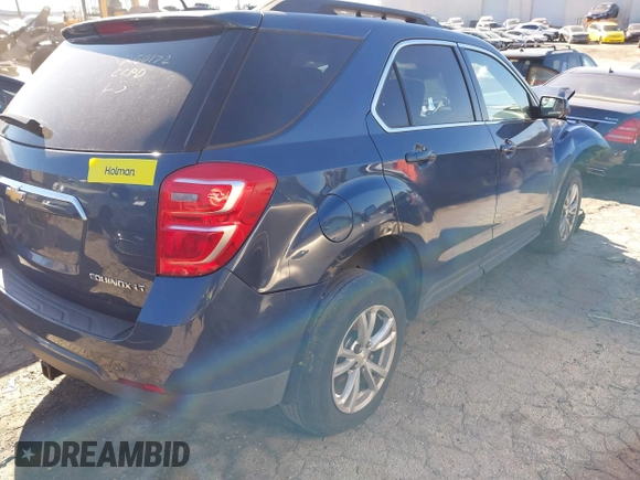 2016 Chevrolet Equinox LT with VIN 2GNALCEK7G6357398, listed as a IAAI auction lot 41363591 with 118,761 mi miles and . Bid and sale history available at carsss.com. Image 4.