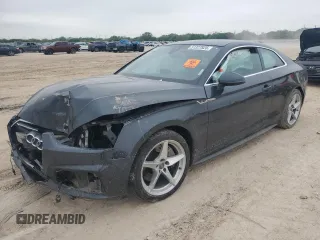 2018 Audi A5 Premium Plus with VIN WAUTNAF5XJA062229, listed as a Copart auction lot 51327825 with Not Provided miles and Salvage Title. Bid and sale history available at DreamBid. Image 1.