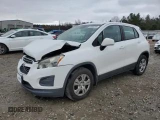 2016 Chevrolet Trax LS with VIN 3GNCJKSBXGL260298, listed as a Copart auction lot 85463764 with 75,024 mi miles and Salvage Title. Bid and sale history available at carsss.com. Image 1.
