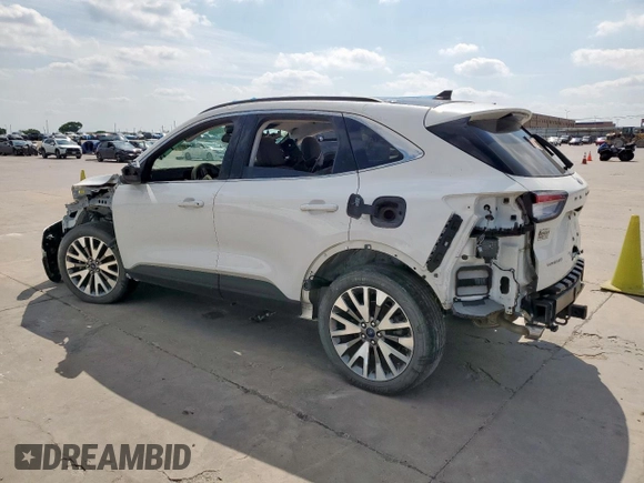 2022 Ford Escape Titanium with VIN 1FMCU9J91NUB93886, listed as a Copart auction lot 51745025 with Not provided miles and Clean title. Bid and sale history available at DreamBid. Image 2.