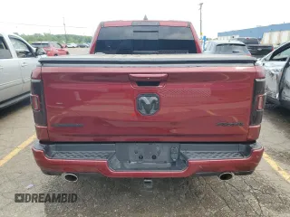 2022 Ram 1500 Big Horn with VIN 1C6SRFFT3NN318490, listed as a Copart auction lot 59371225 with 35,339 mi miles and Salvage title. Bid and sale history available at DreamBid. Image 6.