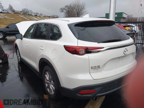 2016 Mazda CX-9 Sport with VIN JM3TCABY4G0123931, listed as a IAAI auction lot 41710045 with 161,109 mi miles. Bid and sale history available at carsss.com. Image 3.