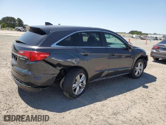 2015 Acura RDX with VIN 5J8TB3H34FL004097, listed as a Copart auction lot 52147445 with 74,594 mi miles and Salvage Title. Bid and sale history available at DreamBid. Image 3.
