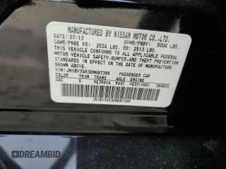 2014 Infiniti Q50 Sport with VIN JN1BV7AR3EM687395, listed as a Copart auction lot 49869235 with 86,199 mi miles and Salvage Title. Bid and sale history available at DreamBid. Image 12.