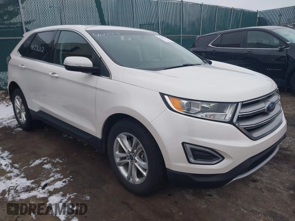 2017 Ford Edge SEL with VIN 2FMPK4J95HBB09864, listed as a IAAI auction lot 41271212 with 76,061 mi miles. Bid and sale history available at carsss.com. Image 1.