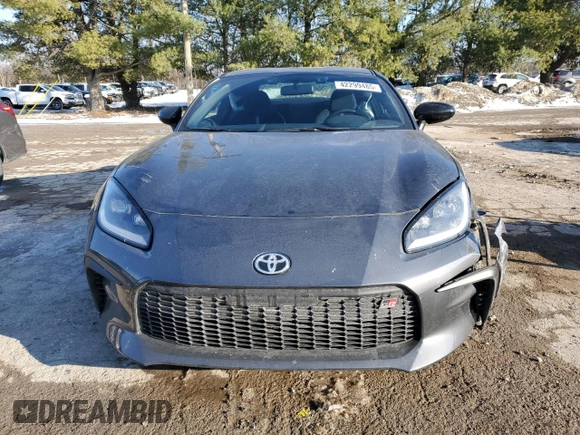 2023 Toyota GR86 Premium with VIN JF1ZNBF14P8765444, listed as a Copart auction lot 42299485 with 12,809 mi miles and Salvage Title. Bid and sale history available at carsss.com. Image 5.