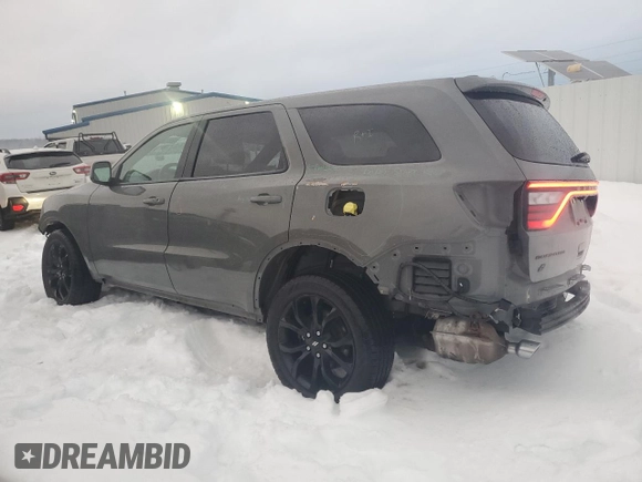 2020 Dodge Durango SXT Plus with VIN 1C4RDJAG4LC229863, listed as a Copart auction lot 45946985 with 119,729 mi miles and Salvage Title. Bid and sale history available at DreamBid. Image 2.