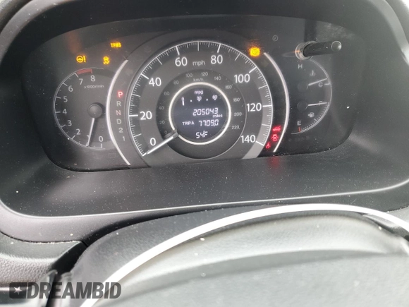 2013 Honda CR-V EX z VIN 2HKRM4H52DH613782, wystawiony jako Copart lot #57935265 z przebiegiem 205 043 mil mil oraz Szkoda całkowita • Salvage title. Historia ofert i sprzedaży dostępna na DreamBid. Obrazek 9.
