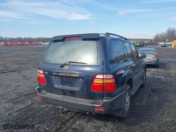 2002 Toyota Land Cruiser with VIN JTEHT05J122018974, listed as a IAAI auction lot 41543290 with 266,926 mi miles. Bid and sale history available at carsss.com. Image 16.