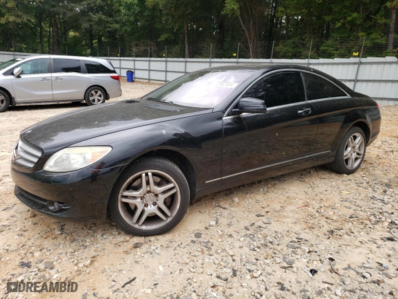 2010 Mercedes-Benz CL-Class CL 550 with VIN WDDEJ8GB0AA024728, listed as a Copart auction lot 72962884 with NaN miles and Salvage Title. Bid and sale history available at carsss.com. Image 1.
