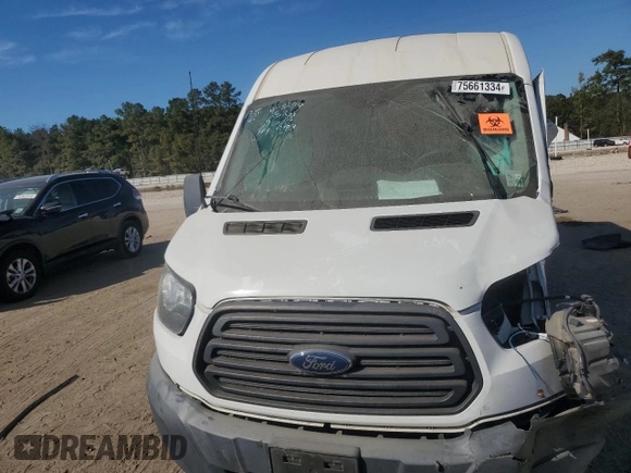 2017 Ford Transit XL z VIN 1FDZX2CM3HKA11793, wystawiony jako Copart lot #75661334 z przebiegiem 96 112 mil mil oraz Szkoda całkowita • Salvage title. Historia ofert i sprzedaży dostępna na DreamBid. Obrazek 5.