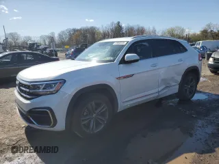2021 Volkswagen Atlas SE z VIN 1V2PE2CA1MC237020, wystawiony jako Copart lot #52083335 z przebiegiem 45 978 mil mil oraz Szkoda całkowita • Salvage title. Historia ofert i sprzedaży dostępna na DreamBid. Obrazek 1.
